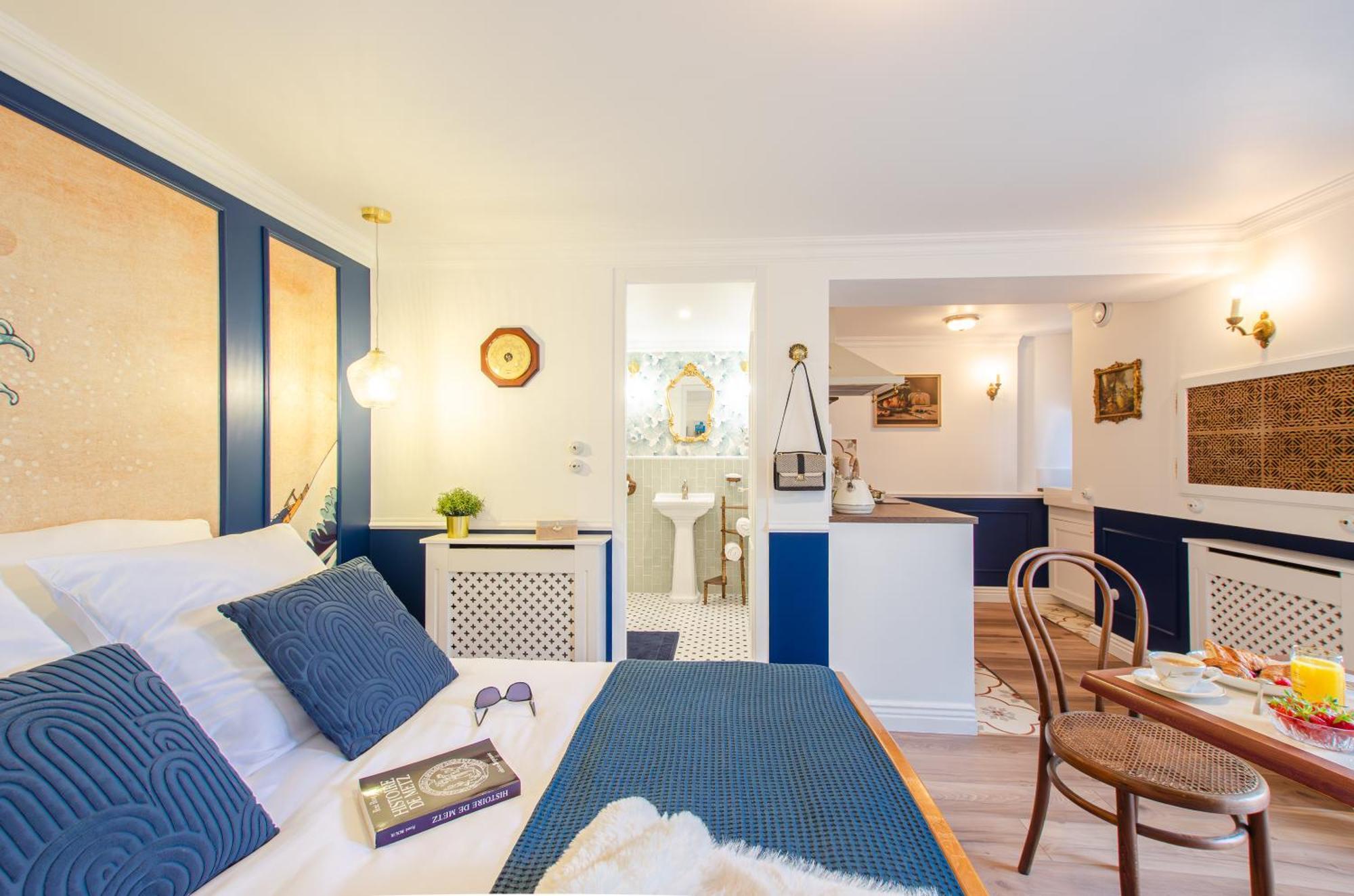 Apartamento The Great Wave, Avec Terrasse Et Stationnement Ban-Saint-Martin Exterior foto